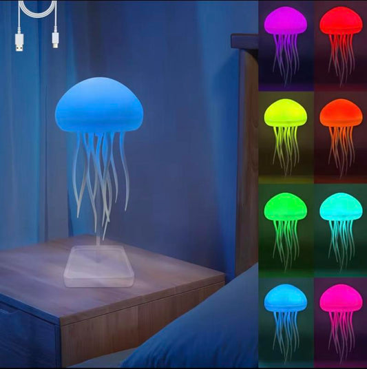 Transform Your Space with the Smart Jellyfish Lamp - Elegant Design and Mesmerizing Colorful Motif for Ultimate Home Decor